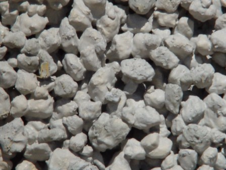 close-up of Pumice-Crete material